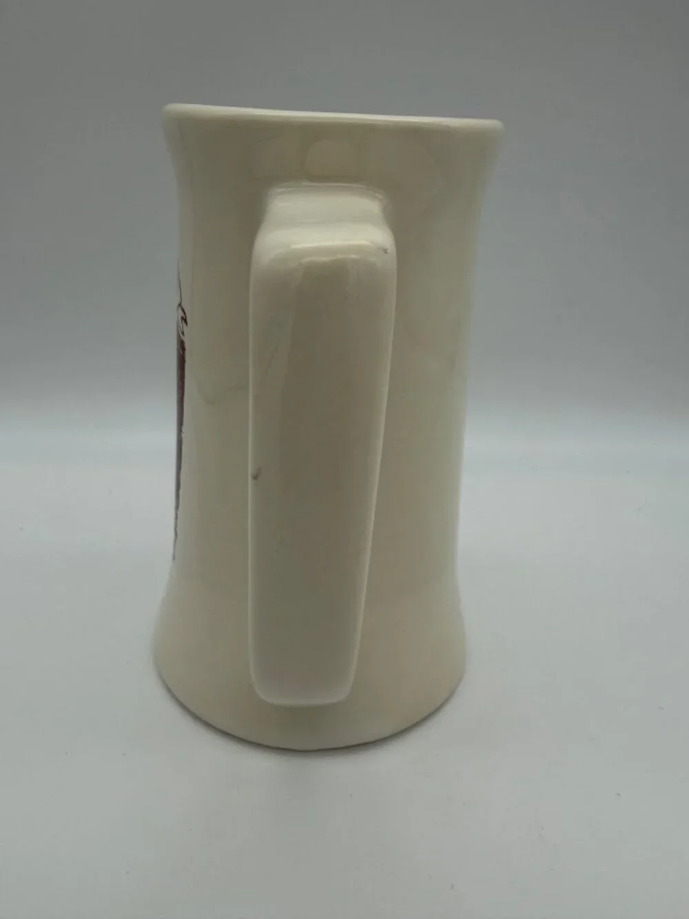 Vintage 1973 Wellston Ohio Centennial Ceramic Mug 1873-1973 Harvey Wells Cup 6in